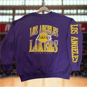 Vintage 90s NBA LA Lakers Crewneck Sweatshirt